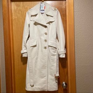 Banana Republic Moleskin Trench Coat Jacket